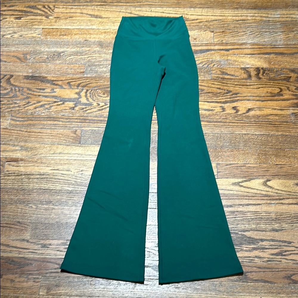 Soft! Emerald Green Flared Women's Pants